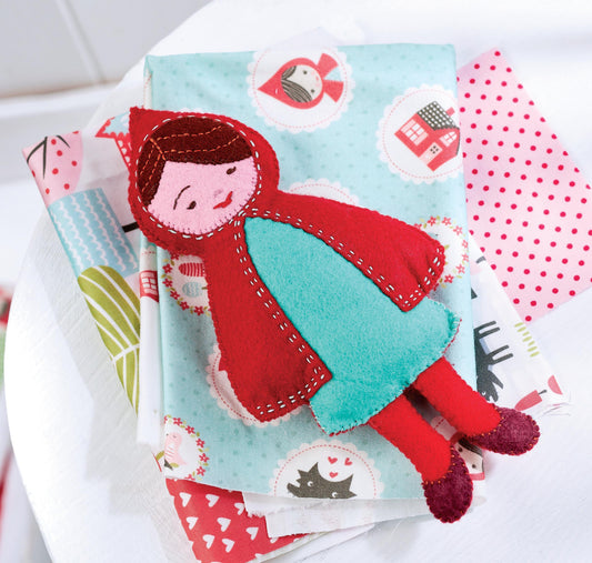 Red Riding Hood Quilt + Dolly Sewing Pattern
